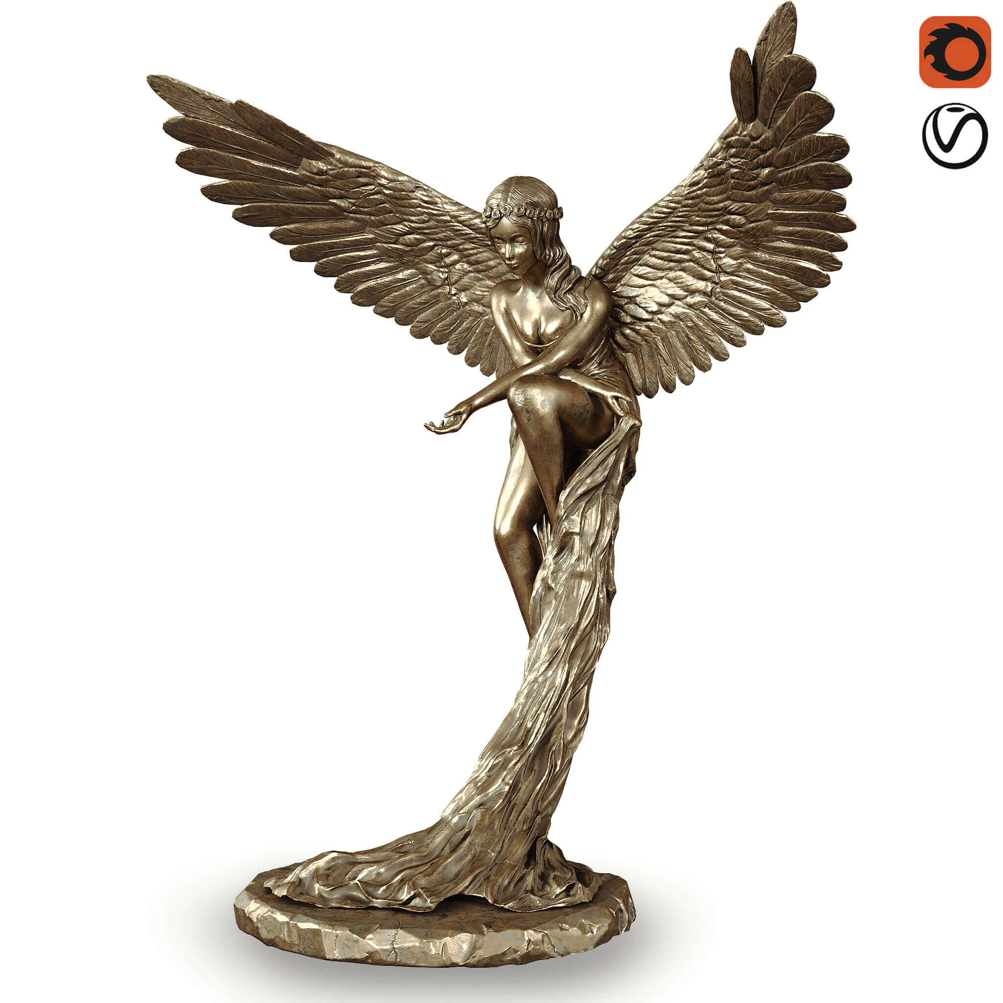 Angel statue Free Download - 3ds Max Store 2020 | Sell Model 3ds Max ...
