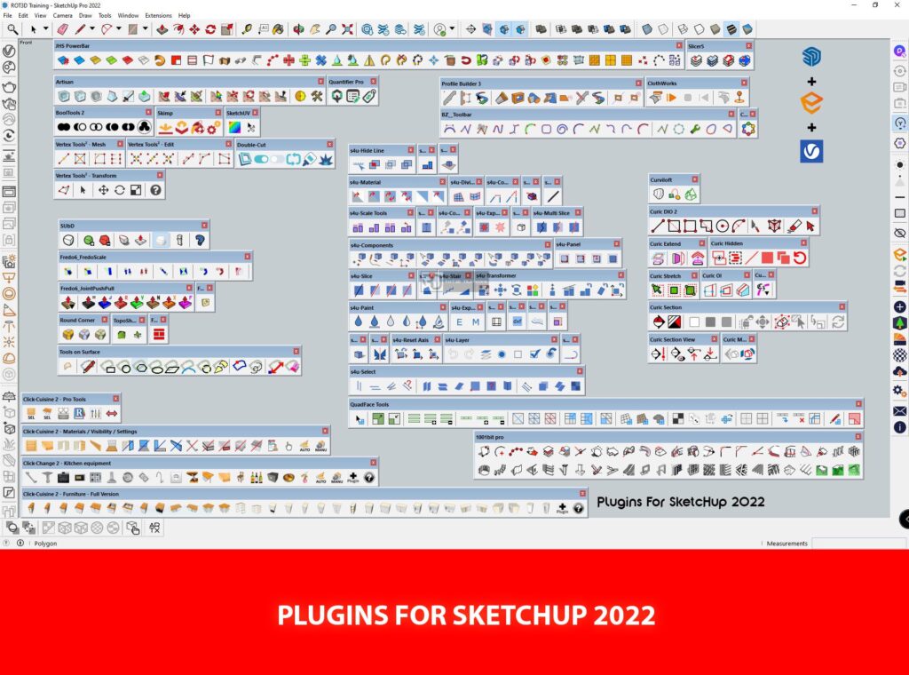 Full Plugins For SketchUp 2022 Share By ROT3D Training 3ds Max Store