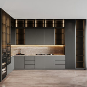 Modern kitchen cabinets 3d model Free Download - 3ds Max Store 2025 ...