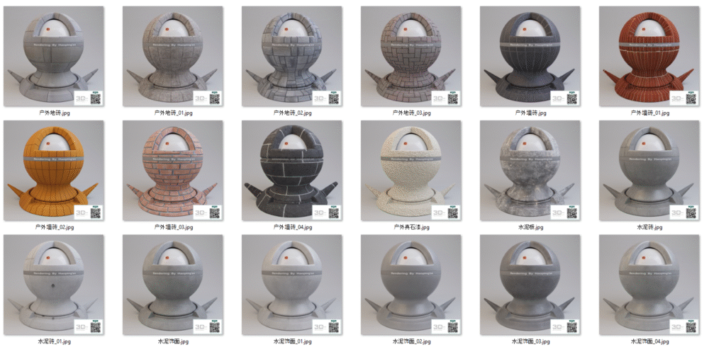 Album CORONA HOT 2025 Material Library - 3D Models for 3ds Max and ...