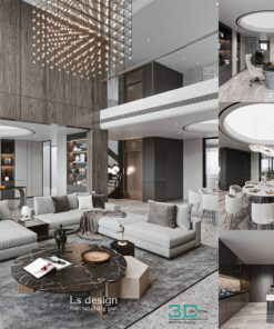 Apartment Luxury 04 3D Model By Arc Cao Son